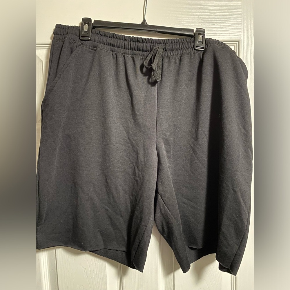 LuLaRoe Jamie Shorts Size 2XL Solid Black